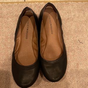 Lucky Brand Flats size 8 1/2 in black
